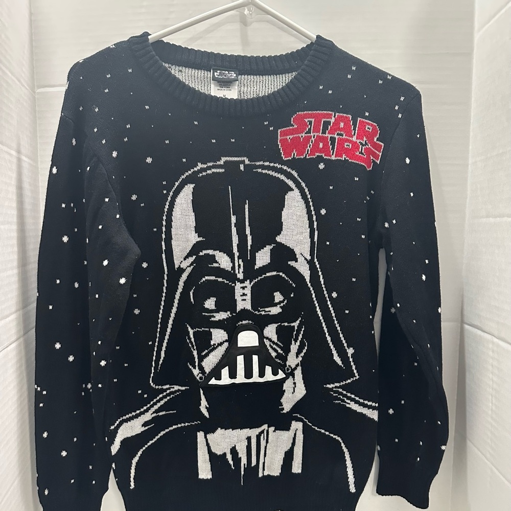 Star Wars Darth Vader Sweater Lucasfilm Women’s Size M Ugly Sweater